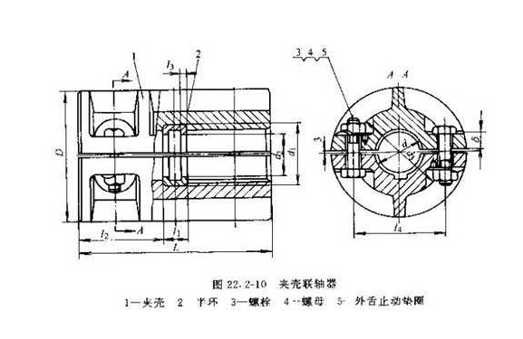 非标<strong>夹壳联轴器</strong>